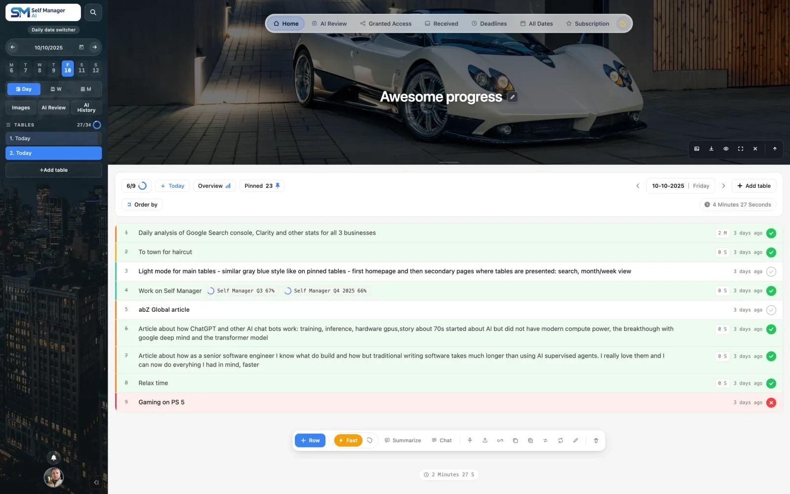 SelfManager.ai — website screenshot